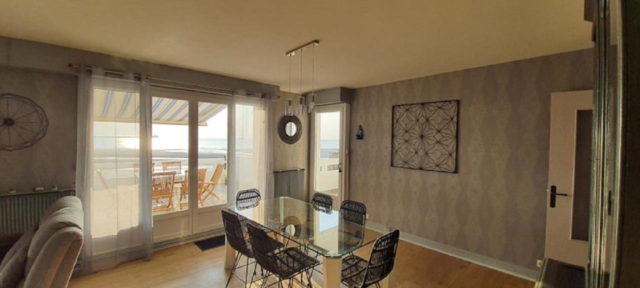 Superbe appartement avec terasse face à la mer Boulogne-sur-Mer Esterno foto